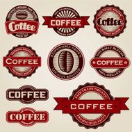 Vintage Coffee Labels N2