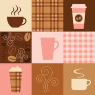 Coffee design elements N6