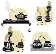 Tea coffee mate - set of drinks