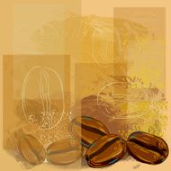 Abstract Coffee Background N4
