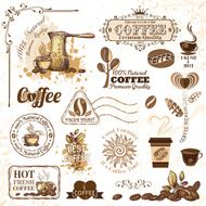 Coffee design elements N9