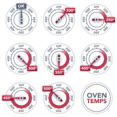 Oven Temperature Symbols free image download