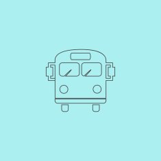 School Bus Icon N4