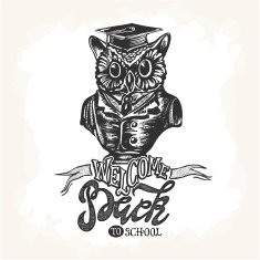 Welcome back to school hand lettering sketch background N3