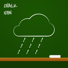 icon of heavy rain