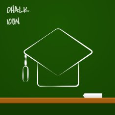 icon of academic hat