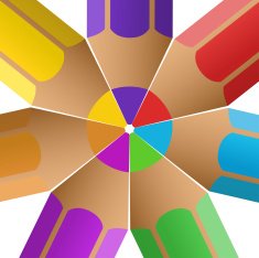 Colorful pencils set N5