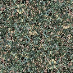 Multicolor Pattern Doodles- Decorative Sketchy Notebook Design- Hand-Drawn Vector N12