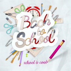 Back to School background EPS 10 N6