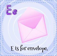 Letter E N10