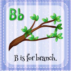 Letter B N19