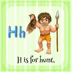 Letter H N9