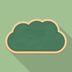 Blackboard Cloud Icon