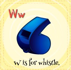 Letter W N9