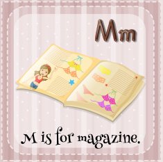 Letter M N18