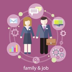 Balance between work and family life