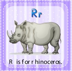 Letter R N21