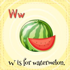 Letter W N15