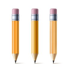 Yellow pencils