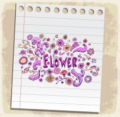 doodle flowers N3