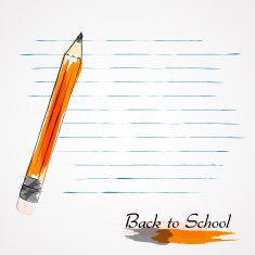 Orange pencil N2