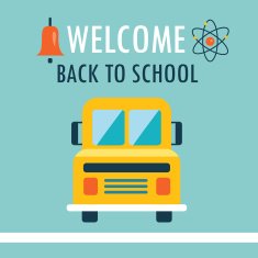 Welcome back to school background N7