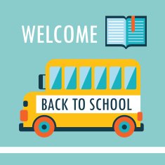 Welcome back to school background N8