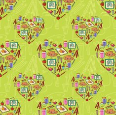 Art stationary pattern