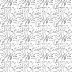 Art stationary pattern N7