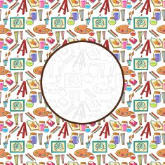 Art stationary pattern N8