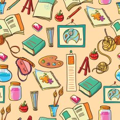 Drawing stationary instruments pattern N2