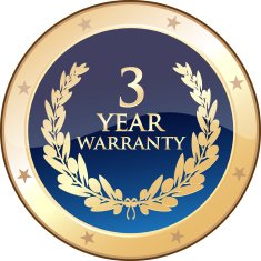 Three Year Warranty Shield
