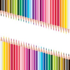 vector set of colored pencils N8