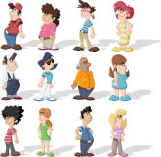 Cartoon People N30