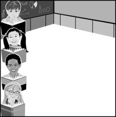 School Kids Frame