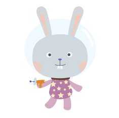 Space gun rabbit