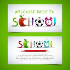 Back To School Banners Set N8