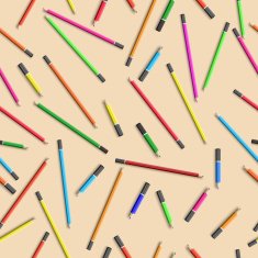 Back To School seamless pattern N30