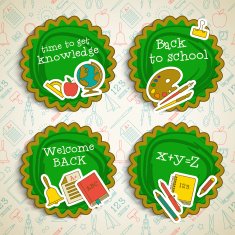 Back To School Banners Set N15