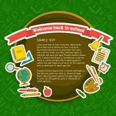 Back To School Background N226