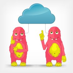 Funny Monster Cloud Service