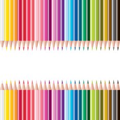 vector set of colored pencils N13