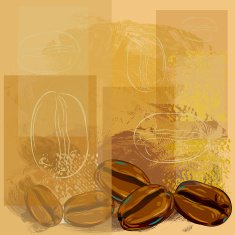 Abstract Coffee Background N4