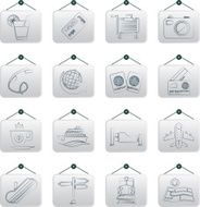 Travel and Vacation Icons N3