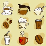 Coffee Elements (vector)