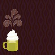 Cappuccino background