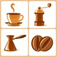 coffee and accessories set