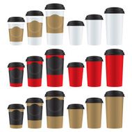 coffee paper glasses