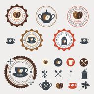 Set of Coffee Labels N2