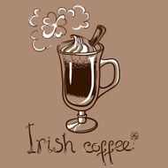 cup of irish coffee N2